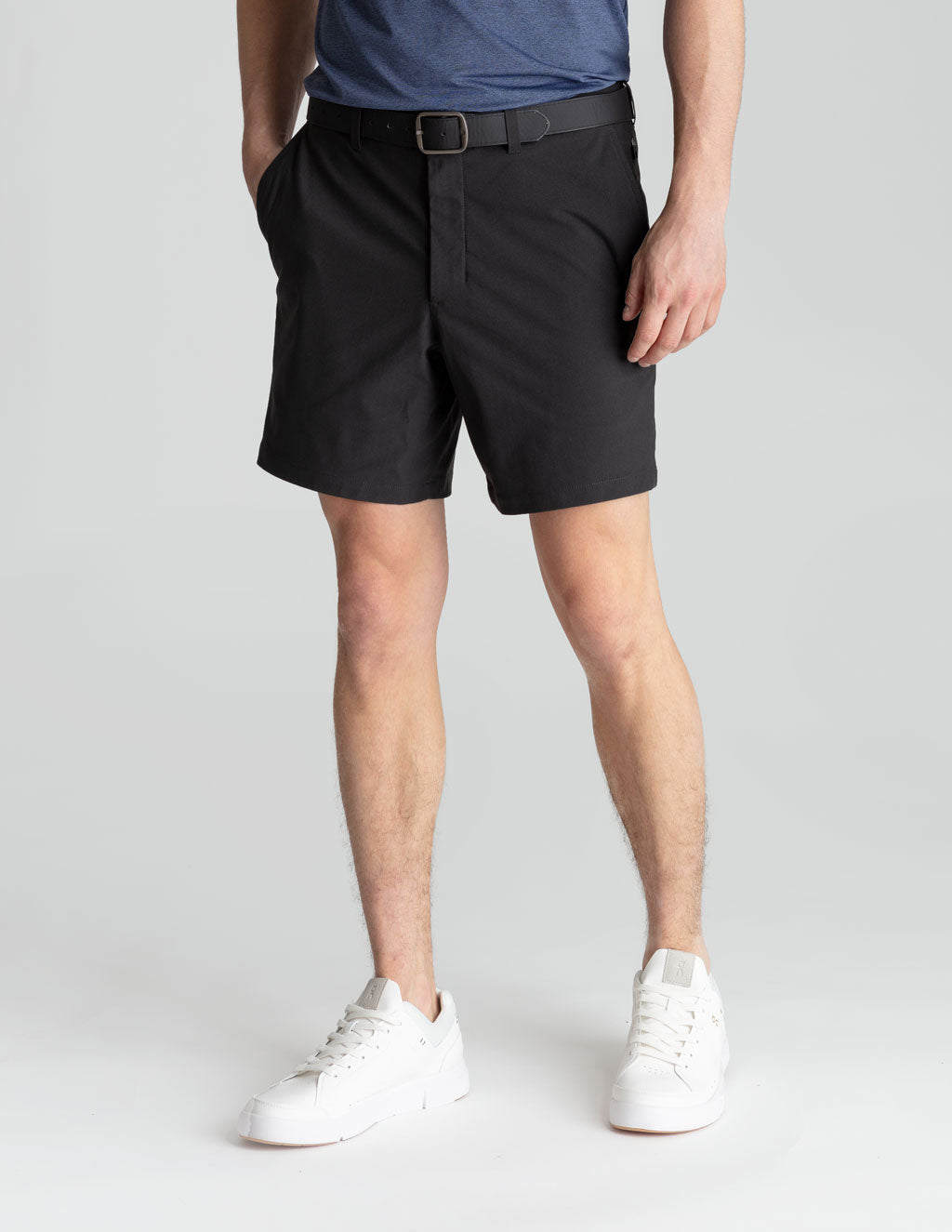 Golf Shorts - Black (The Bethpage Slacks)