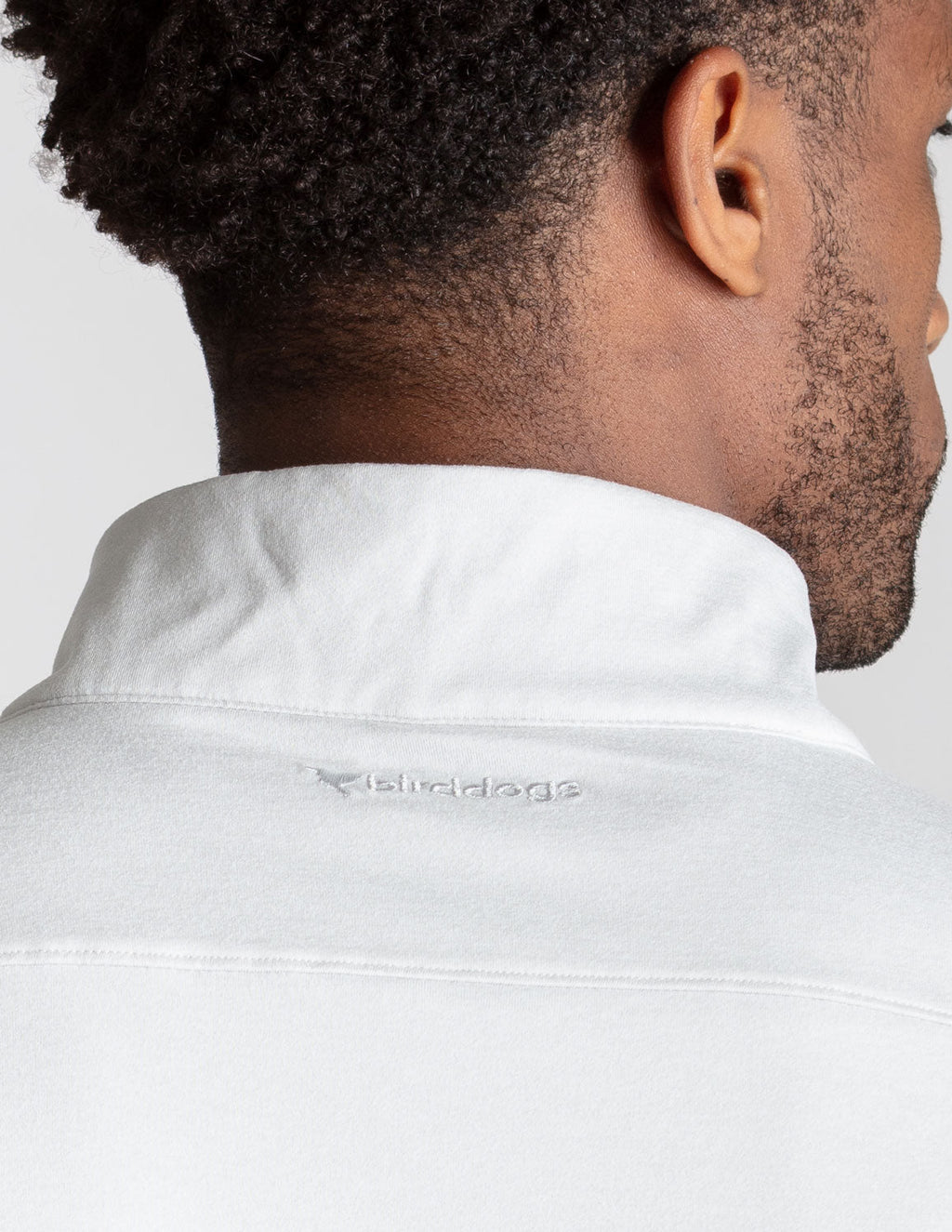 Quarter Zip - Light Gray Heather (The Alamo)