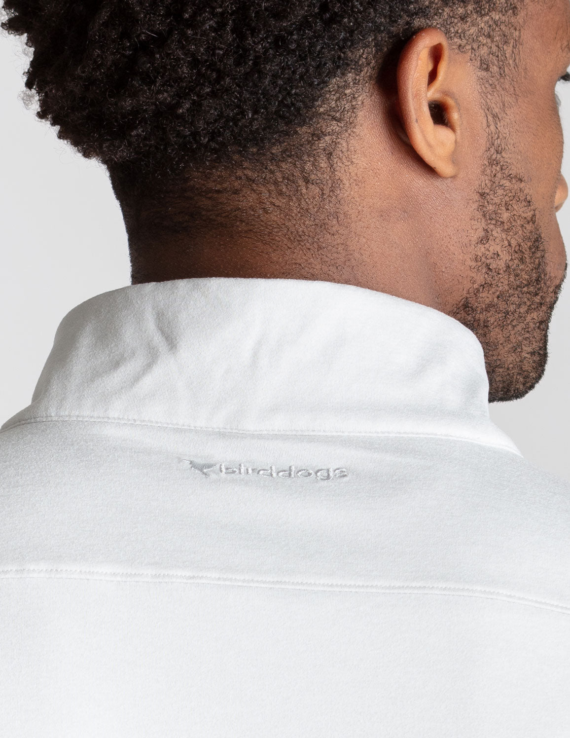 Quarter Zip - Light Gray Heather (The Alamo)