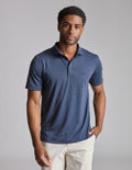 NoSweat Polo - Navy Heather (The Last Call)