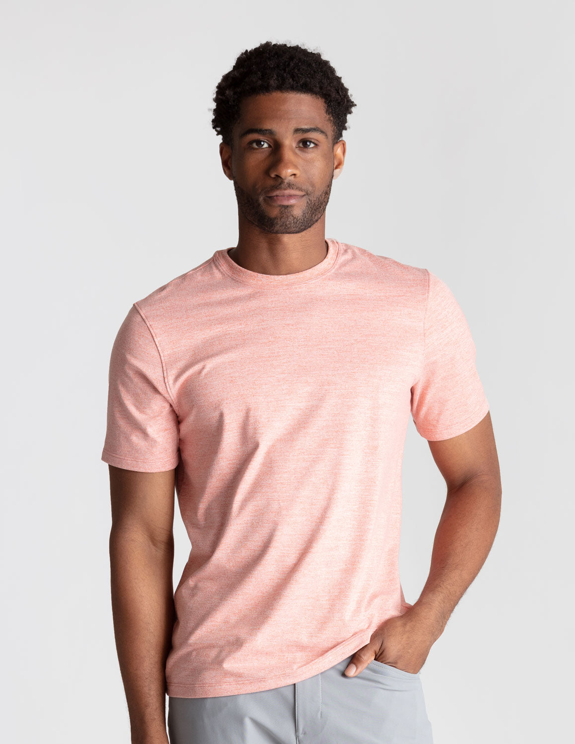 Supersoft Tee - Cranberry Heather (The Hold The Line)